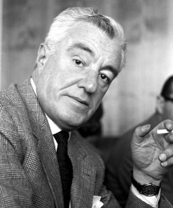 Vittorio De Sica ritratto in bianco e nero